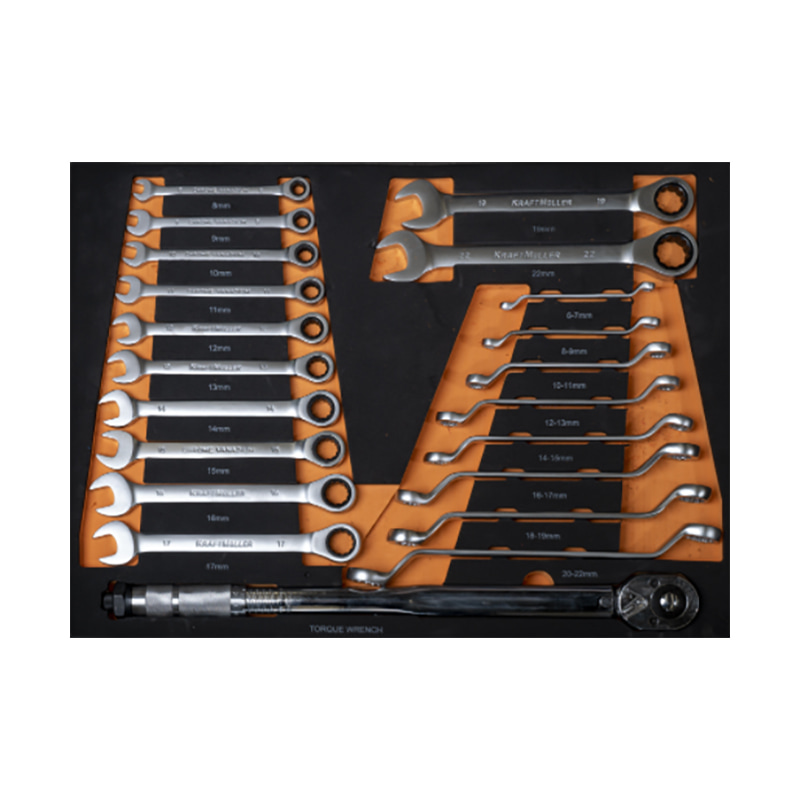 GL3387+Tools 7 Schubladen Werkzeugschrank Werkzeugwagen mit Rollen